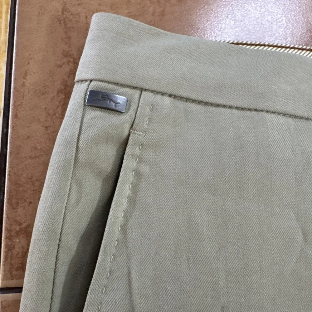 Tommy Bahama Pants Sz 44 x 32 Beige Silk Cotton Blend‎ Key West Vacation